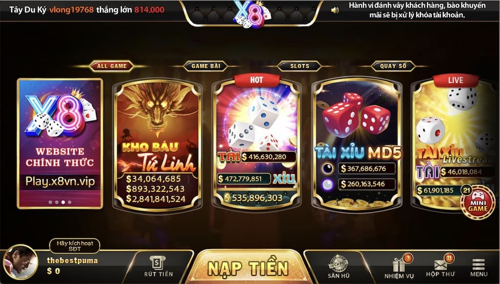 Hường dẫn tải X8 Club Apk